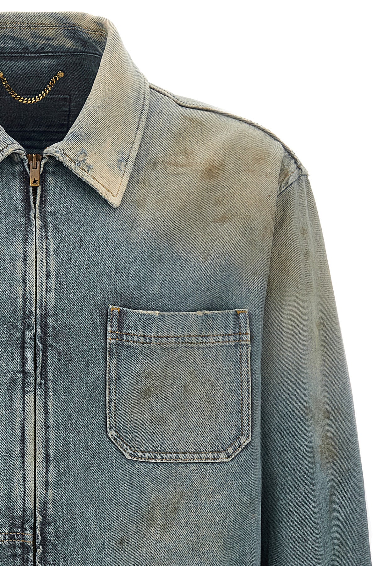 GOLDEN GOOSE 'Mackenzie' denim jacket For Men 100% cotton