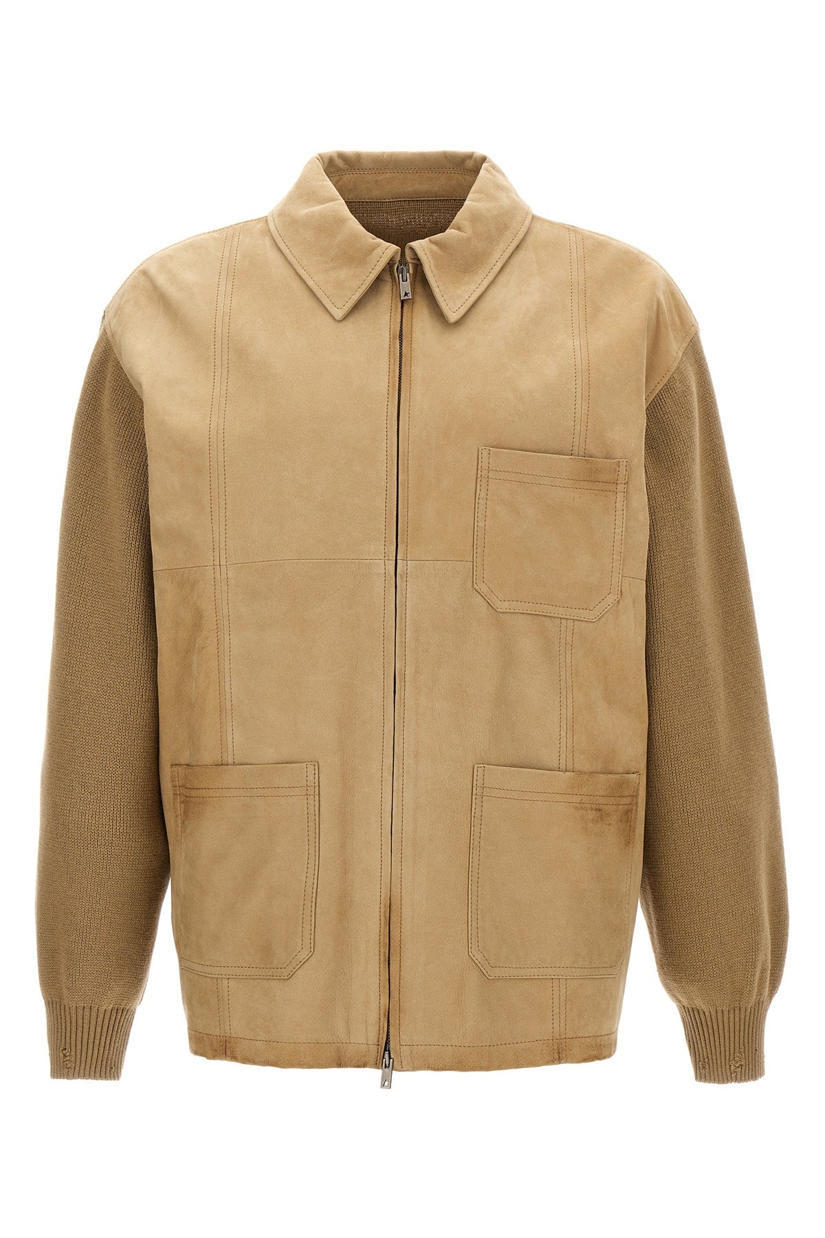 GOLDEN GOOSE 'Neil' jacket For Men 100% cow leather (bos taurus)