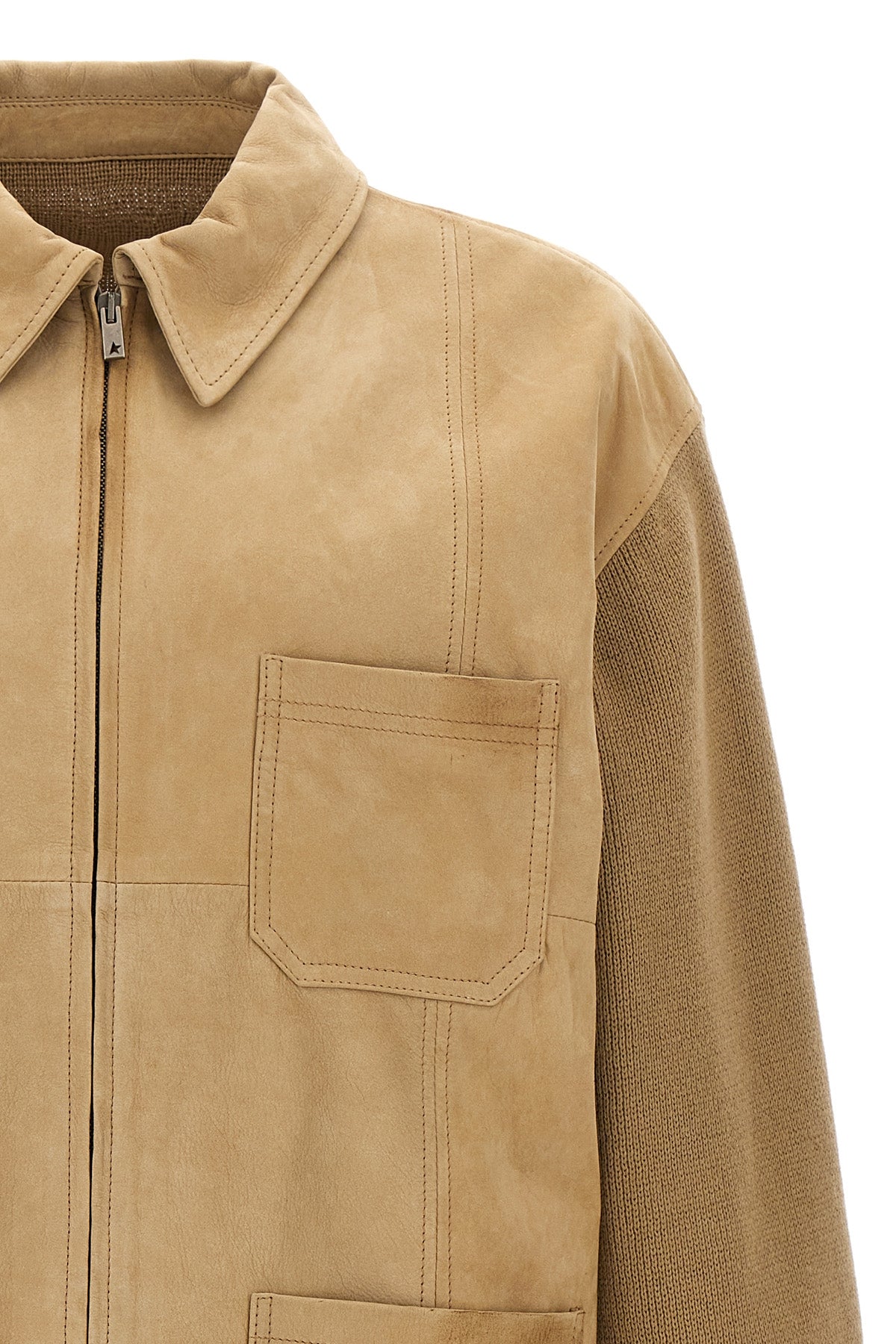 GOLDEN GOOSE 'Neil' jacket For Men 100% cow leather (bos taurus)