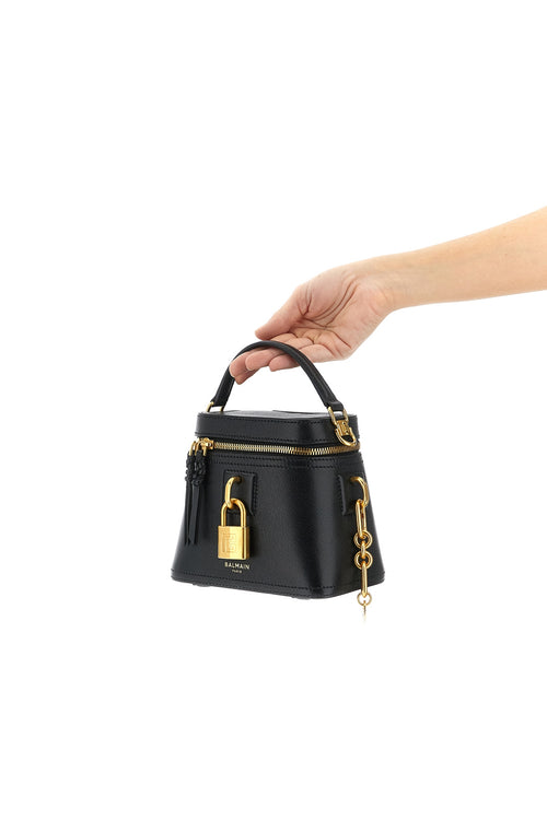BALMAIN 'Pulse Vanity' handbag For Women 100% calfskin leather (Bos Taurus)