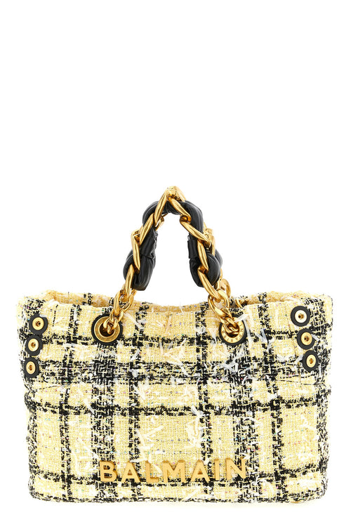BALMAIN 'Soft Cabas Small' shopping bag For Women 50% polyester 25% cotton 25% polyamide