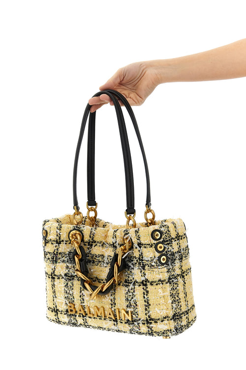 BALMAIN 'Soft Cabas Small' shopping bag For Women 50% polyester 25% cotton 25% polyamide
