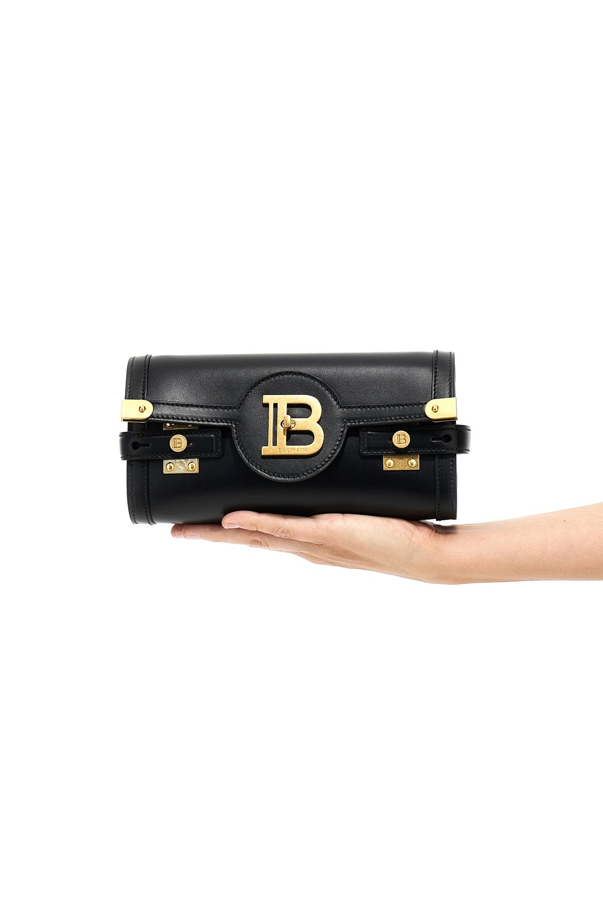 balmain 'B-Buzz' clutch