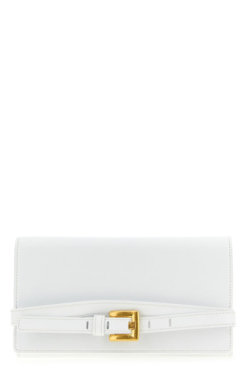 BALMAIN 'Shuffle' Wallet Chain For Women 100% calfskin leather (Bos Taurus)