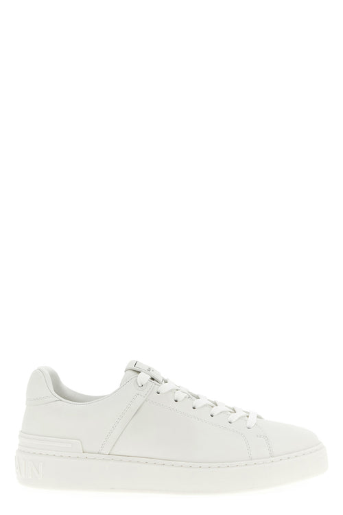 BALMAIN 'B-Court' sneakers For Women 100% calfskin leather (Bos Taurus)
