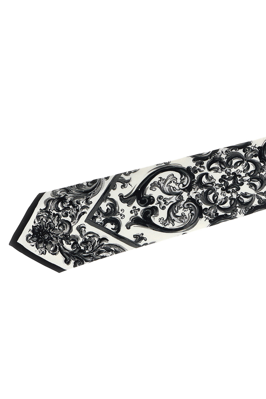 DOLCE & GABBANA 'Maiolica' print tie For Men 100% silk