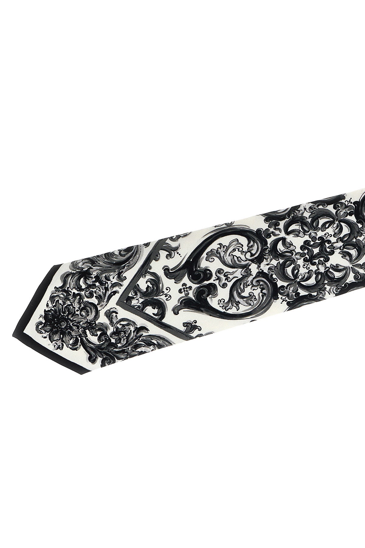 DOLCE & GABBANA 'Maiolica' print tie For Men 100% silk