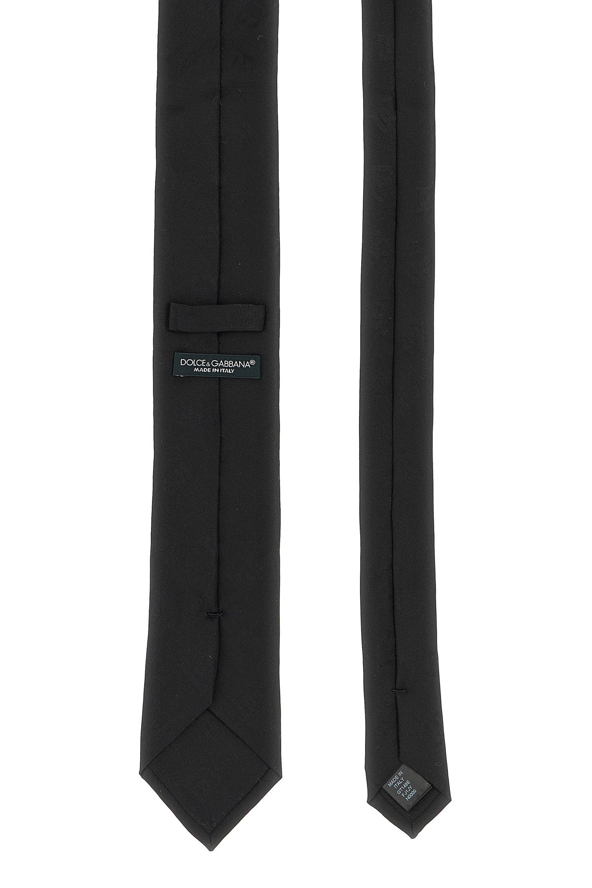 DOLCE & GABBANA Jacquard logo tie For Men 100% silk
