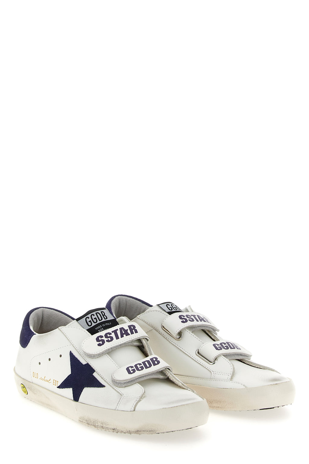 GOLDEN GOOSE 'Old School' sneakers For Unisex baby 100% cow leather (bos taurus)
