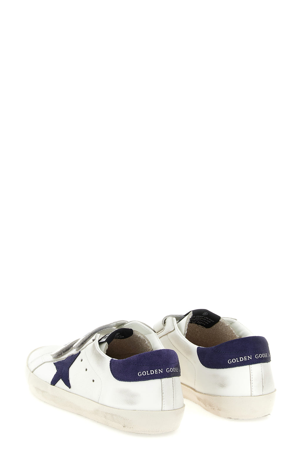 GOLDEN GOOSE 'Old School' sneakers For Unisex baby 100% cow leather (bos taurus)