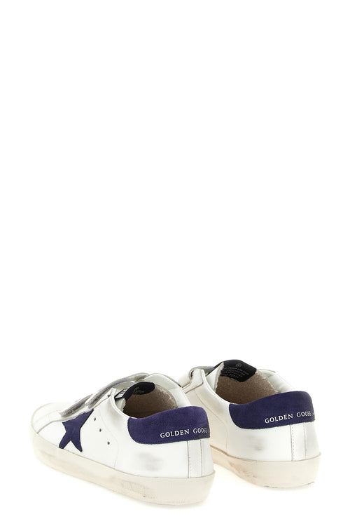 GOLDEN GOOSE 'Old School' sneakers For Unisex baby 100% cow leather (bos taurus)