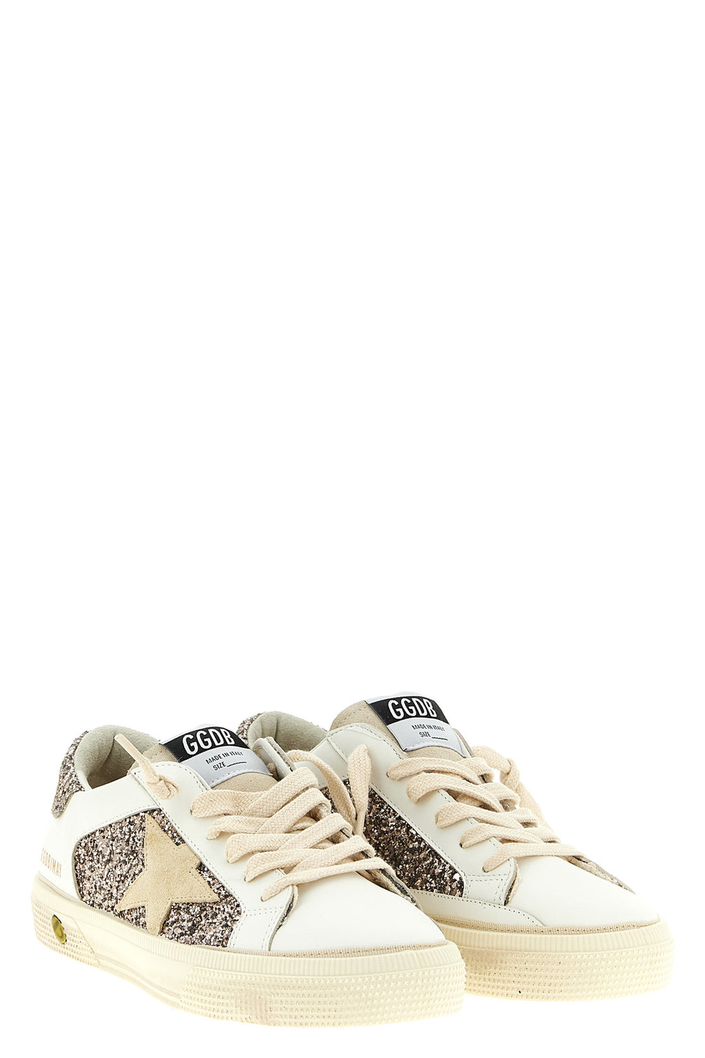 GOLDEN GOOSE 'May' sneakers For Baby girl 69% lh 20% pet 11% co