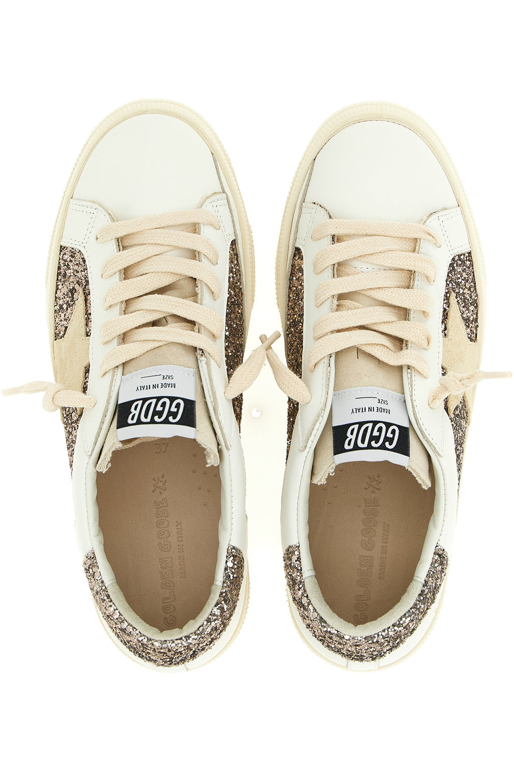 GOLDEN GOOSE 'May' sneakers For Baby girl 69% lh 20% pet 11% co