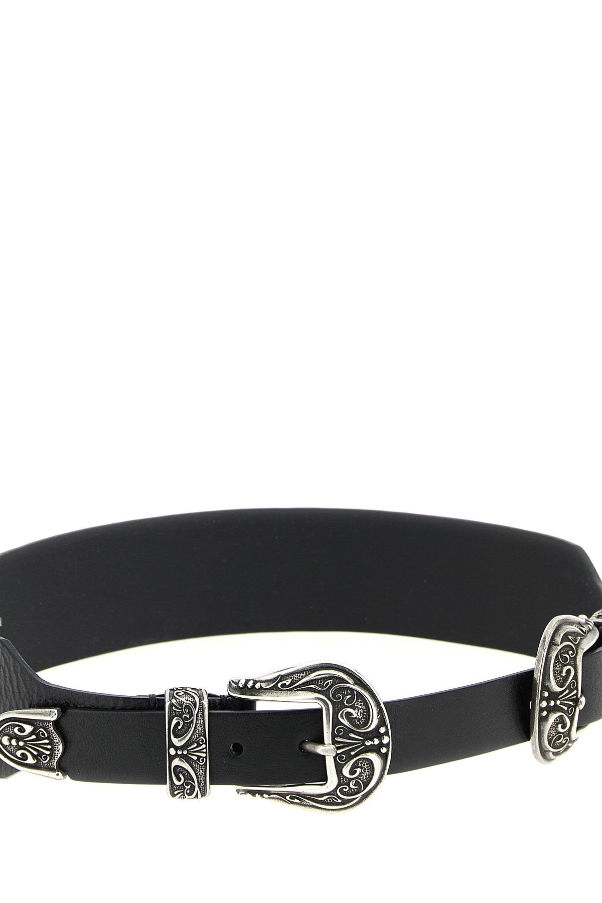GOLDEN GOOSE 'Double Buckle' belt For Women 100% cow leather (bos taurus)