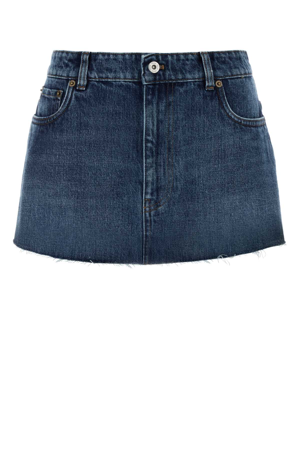 MIU MIU GONNE For Women Exterior: 100% Cotton