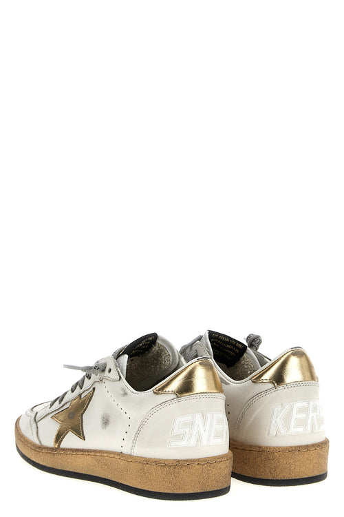 GOLDEN GOOSE 'Ball Star' sneakers For Women 92% cow leather 8% polyamide