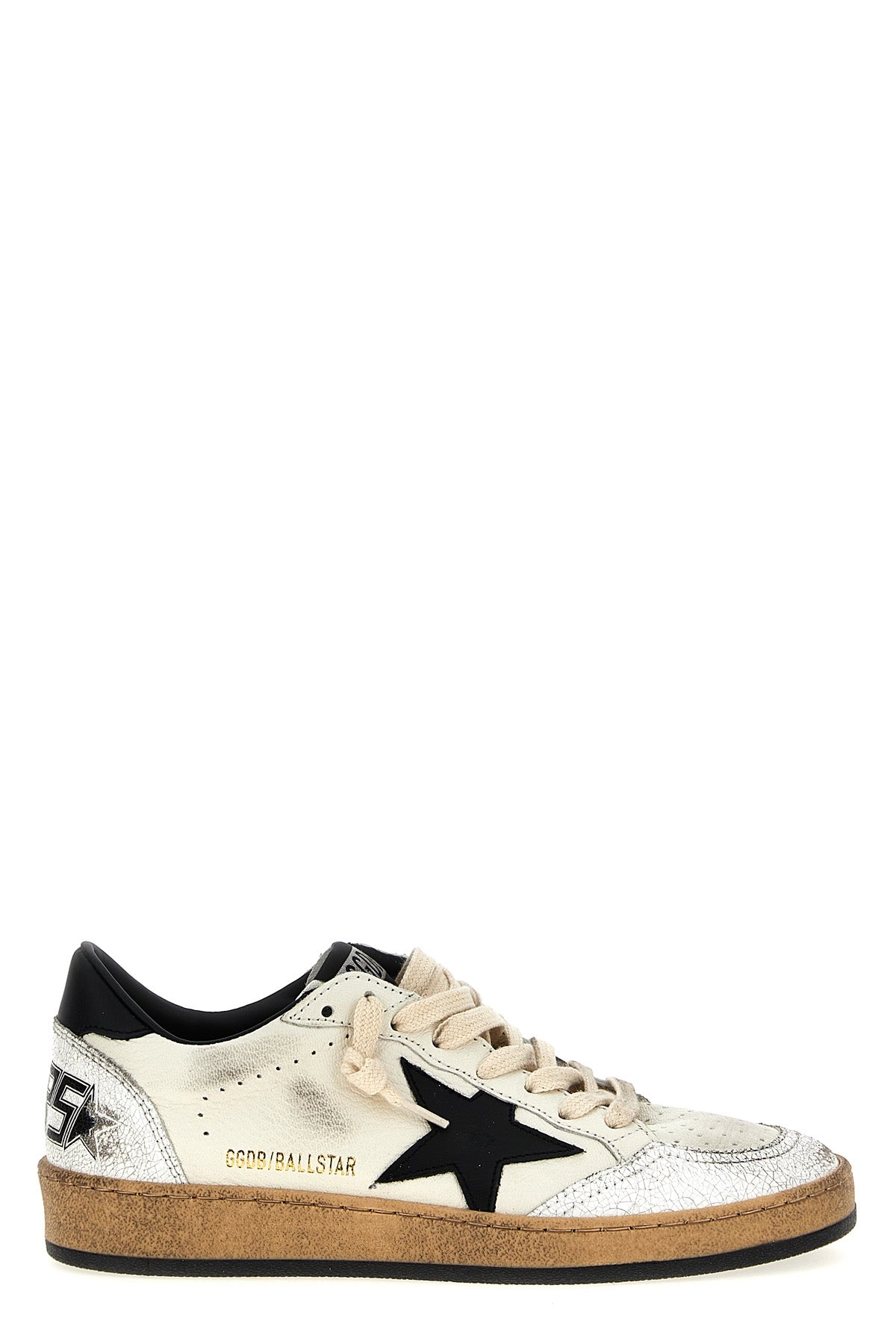 GOLDEN GOOSE 'Ball Star' sneakers For Women 74% goat leather 26% cow leather