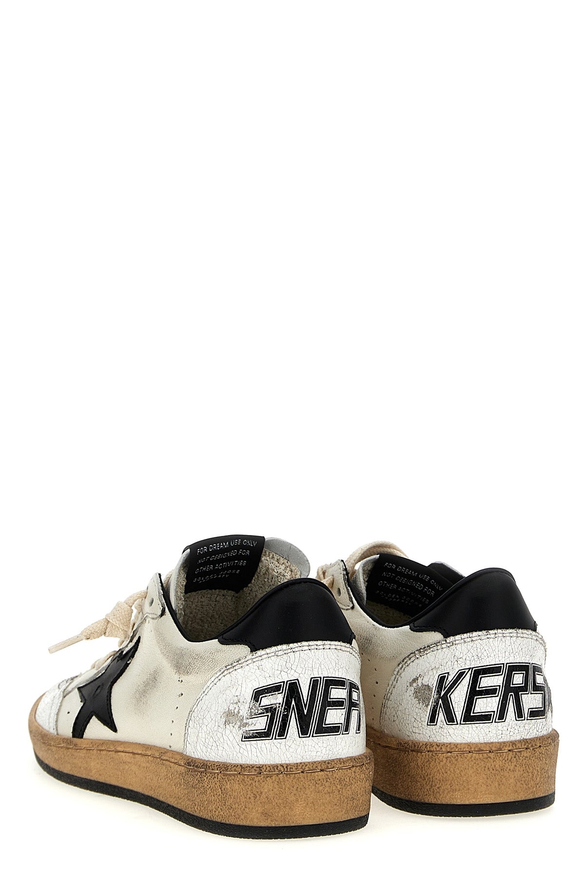GOLDEN GOOSE 'Ball Star' sneakers For Women 74% goat leather 26% cow leather