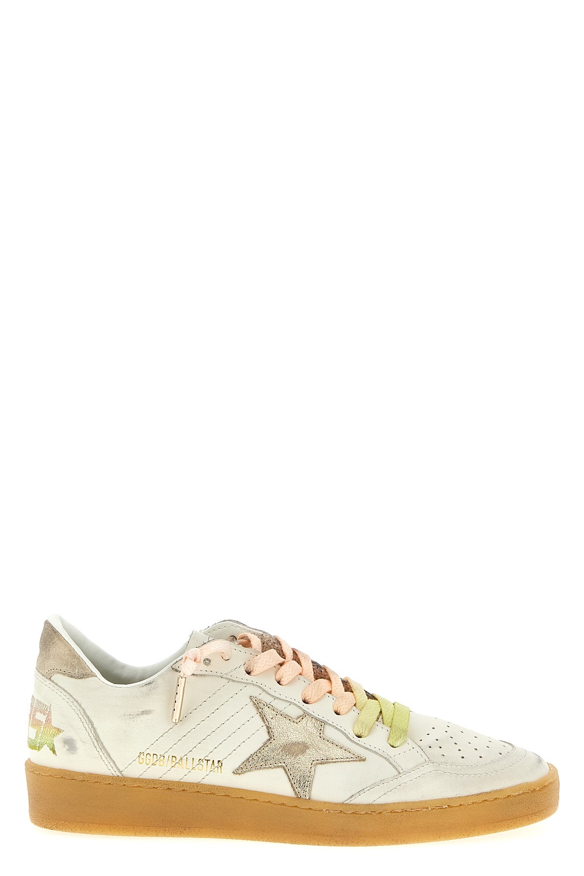 GOLDEN GOOSE 'Ball Star' sneakers For Women 97% cow leather 3% goat letaher