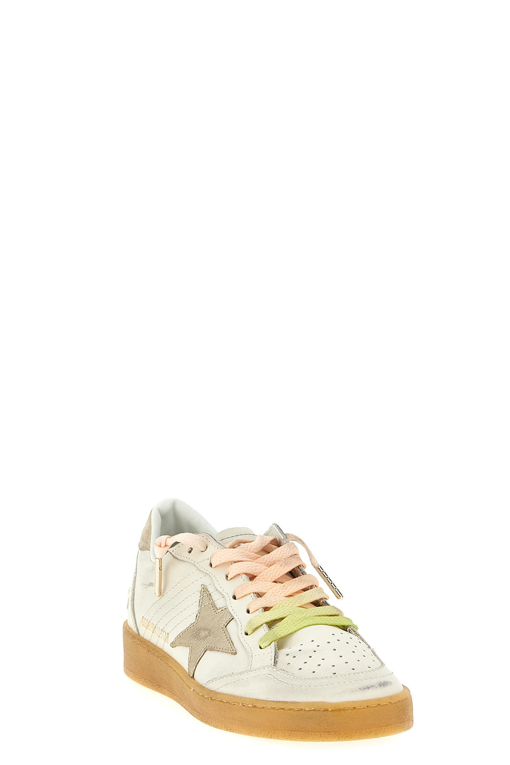 GOLDEN GOOSE 'Ball Star' sneakers For Women 97% cow leather 3% goat letaher