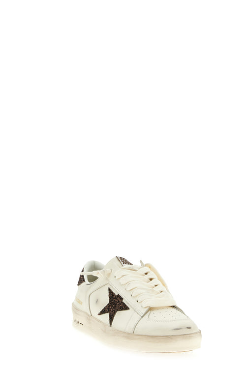 GOLDEN GOOSE 'Stardan' sneakers For Women 88% leather 8% pet 4% cotton