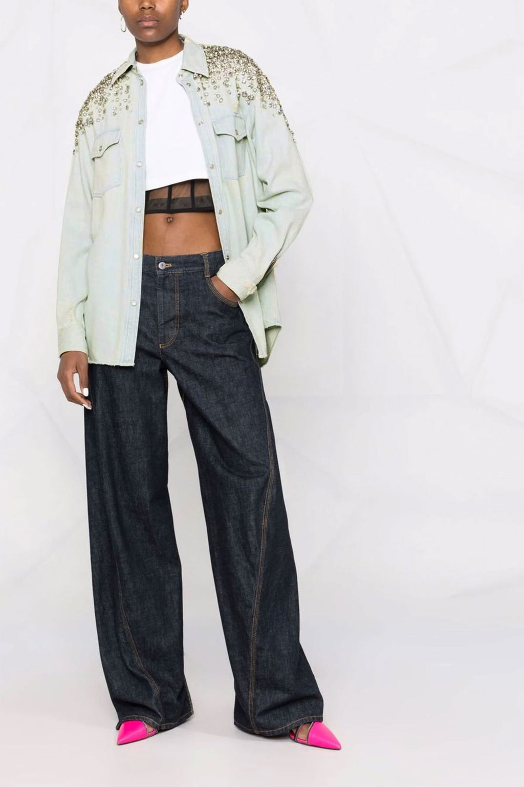 GOLDEN GOOSE 'Becca' shirt For Women 100% cotton
