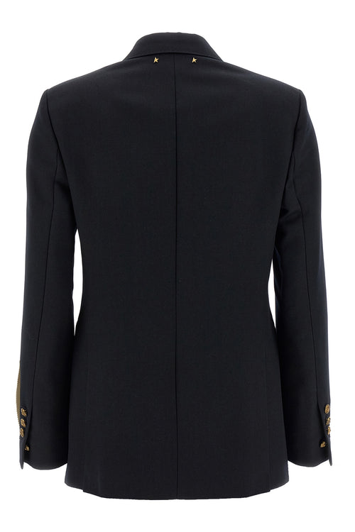 GOLDEN GOOSE 'Diva' Blazer For Women 66% polyester 34% virgin wool