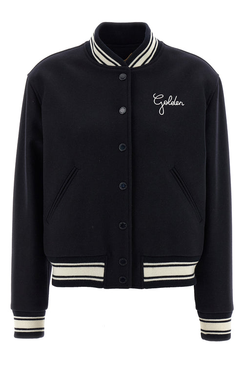 GOLDEN GOOSE 'Dirce' bomber jacket For Women 72% virgin wool 28% polyamide