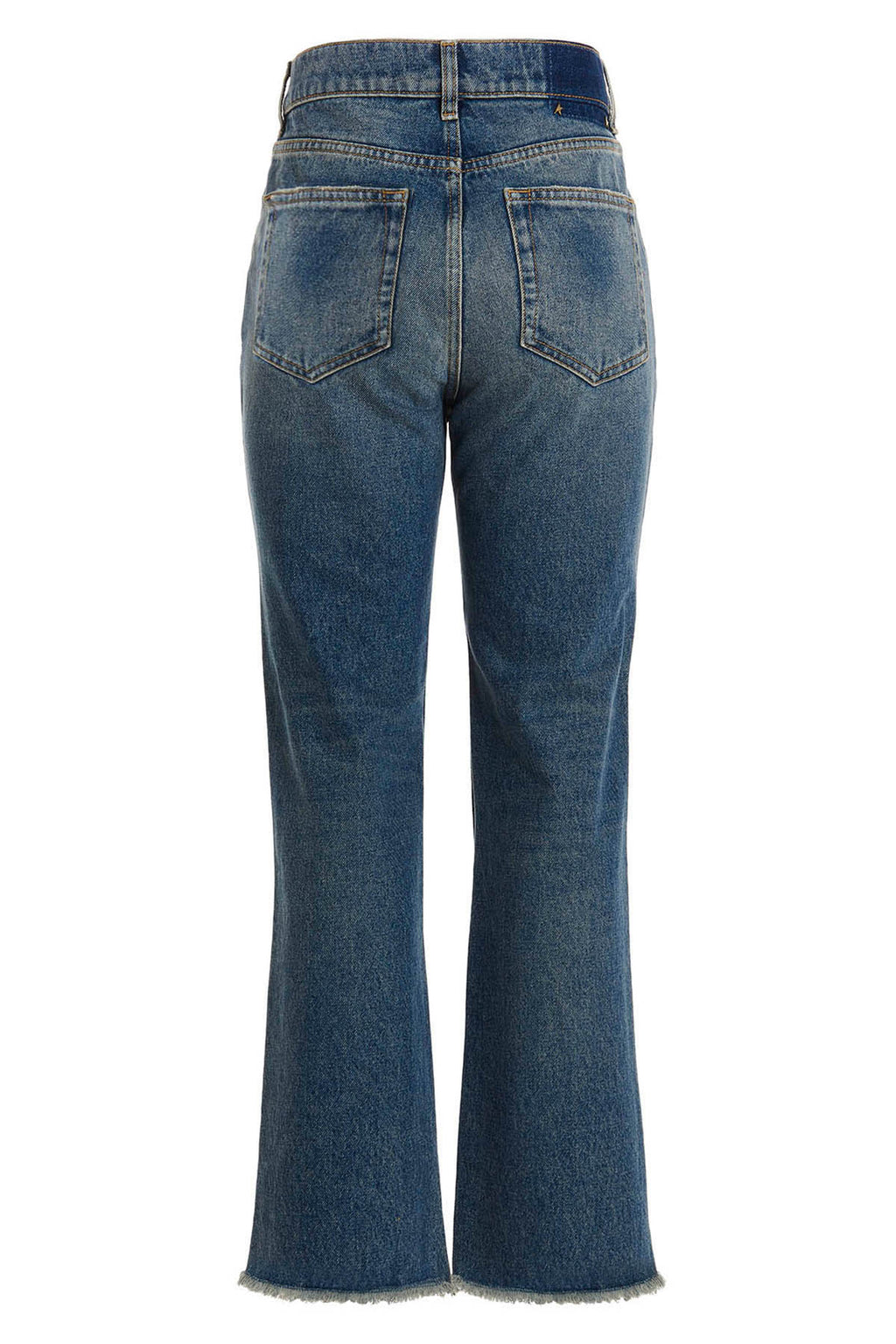 GOLDEN GOOSE Used-effect hem detail For Women 100% cotton