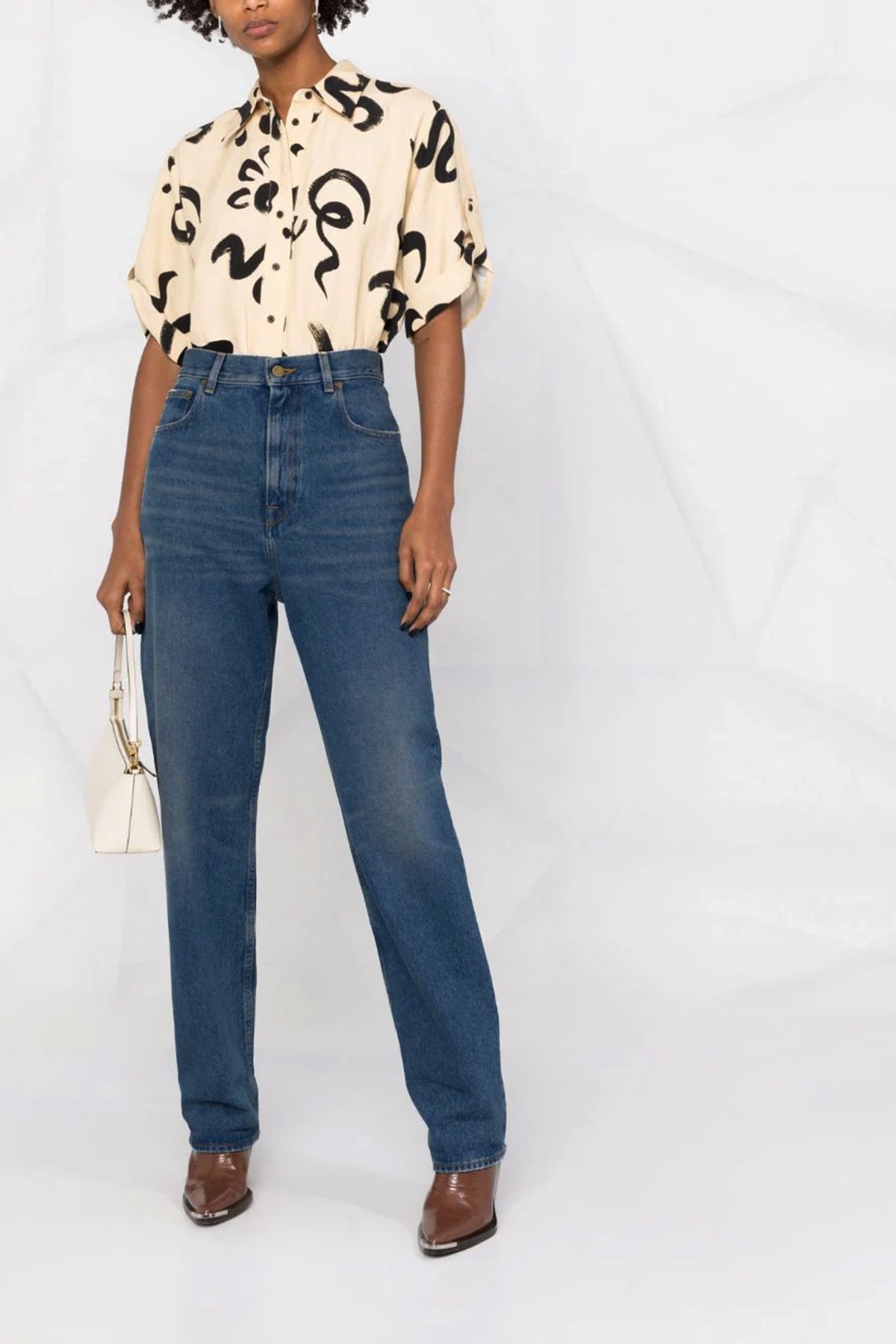 GOLDEN GOOSE 'Kim' jeans For Women 100% cotton