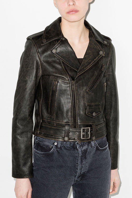 GOLDEN GOOSE 'Destiny Slim' jacket For Women 100% cowhide