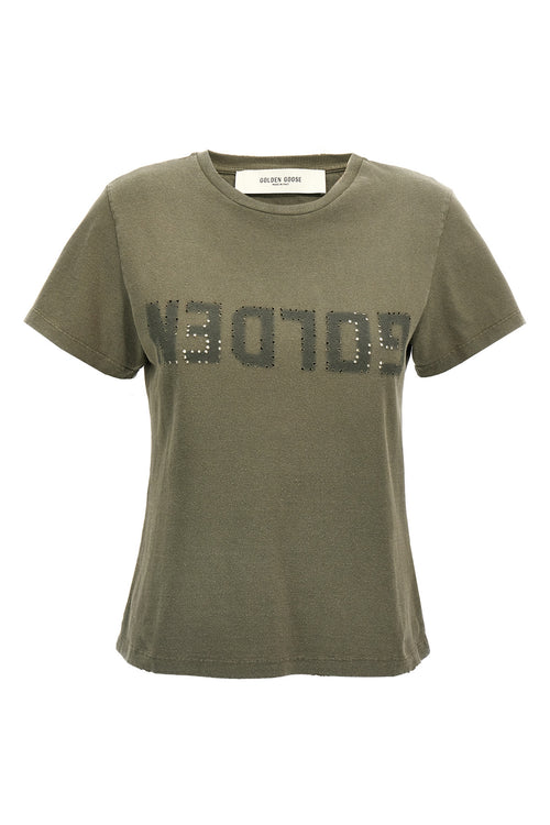 GOLDEN GOOSE 'Doris' T-shirt For Women 100% cotton