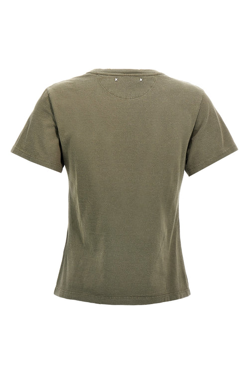 GOLDEN GOOSE 'Doris' T-shirt For Women 100% cotton