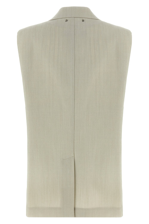 GOLDEN GOOSE 'Nicole' vest For Women 75% virgin wool, 25% cotton