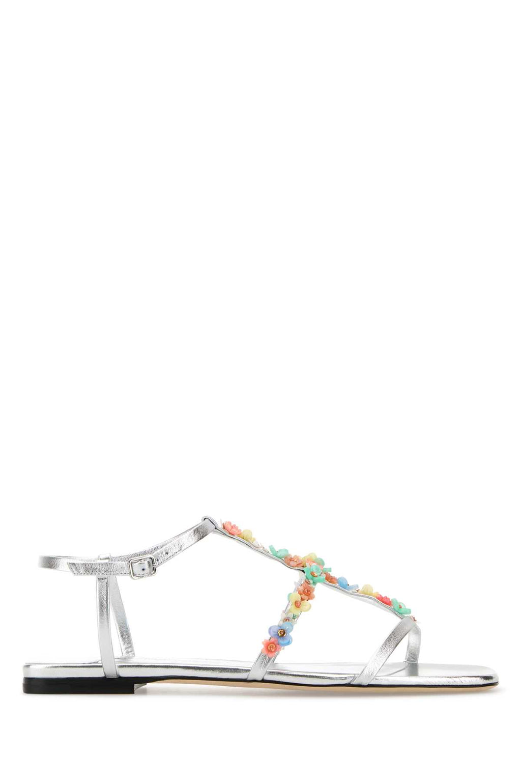 JIMMY CHOO GWYN/DAISY FLAT For Women Exterior: 100% Nappa leather Interior: 100% Leather Sole: Leather