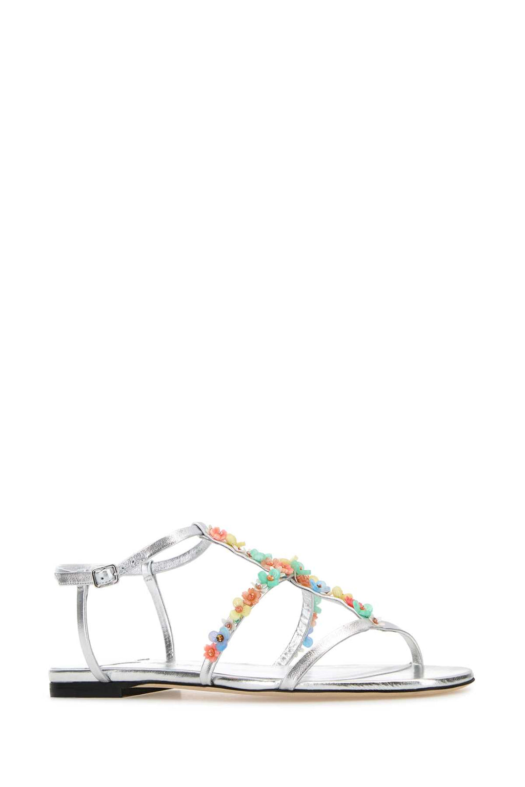 JIMMY CHOO GWYN/DAISY FLAT For Women Exterior: 100% Nappa leather Interior: 100% Leather Sole: Leather