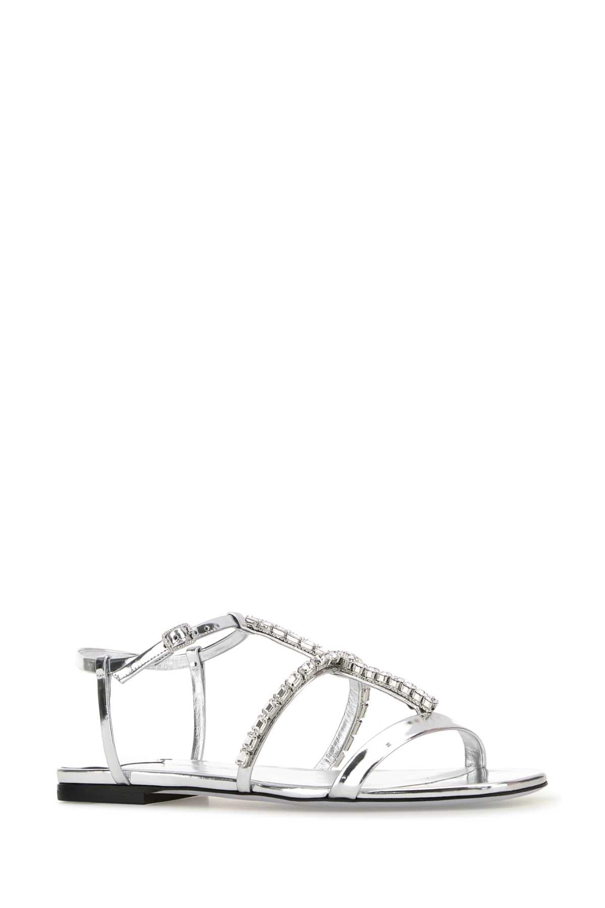 JIMMY CHOO GWYN FLAT For Women Exterior: 100% Leather Interior: 100% Leather Sole: Leather