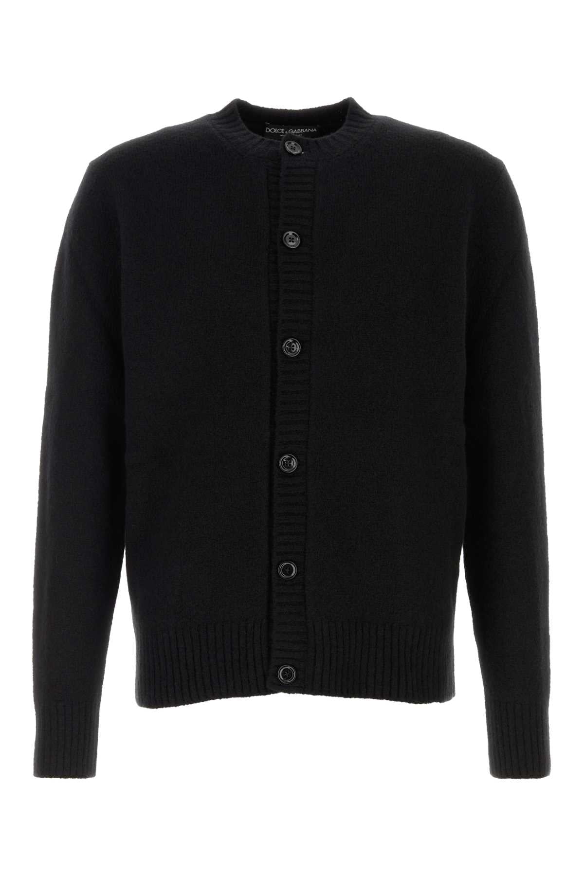 DOLCE & GABBANA MAGLIA V NECK For Men Exterior: 70% Virgin wool 30% Nylon