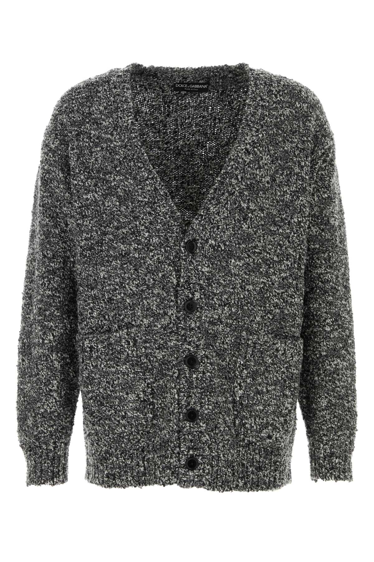 DOLCE & GABBANA CARDIGAN For Men Exterior: 93% Virgin wool 7% Nylon