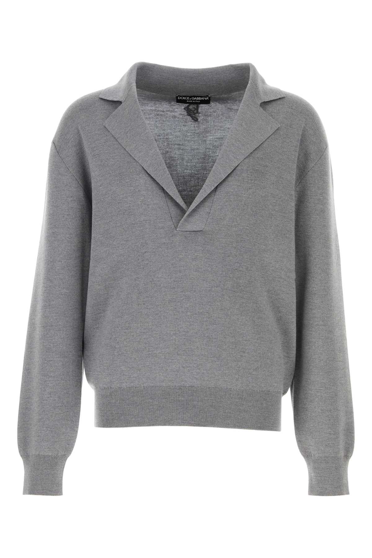 DOLCE & GABBANA KNITWEAR For Men Exterior: 97% Virgin wool 3% Elastane