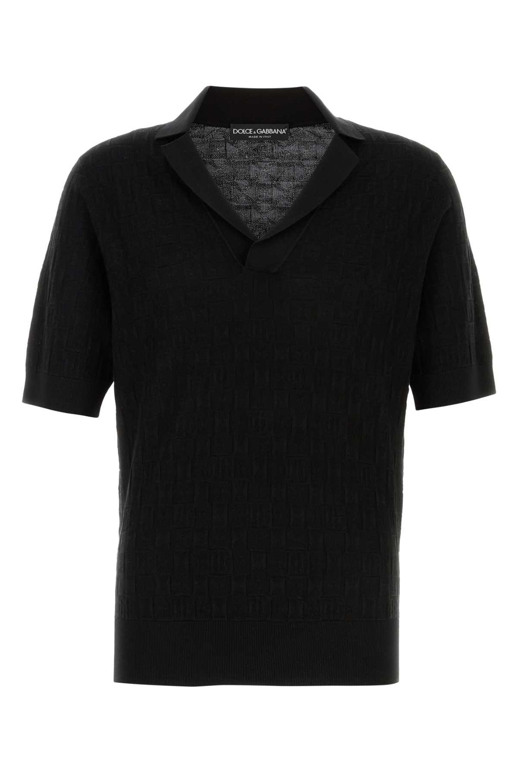 DOLCE & GABBANA PULLOVER For Men Exterior: 93% Silk 6% Nylon 1% Elastane