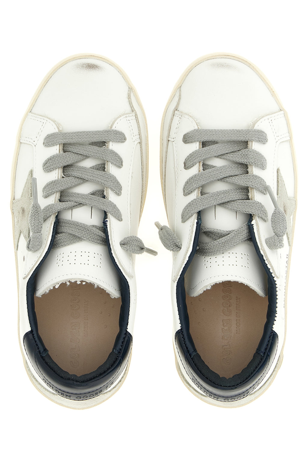 GOLDEN GOOSE ‘Superstar’ sneakers For Unisex baby 100% COW LEATHER
