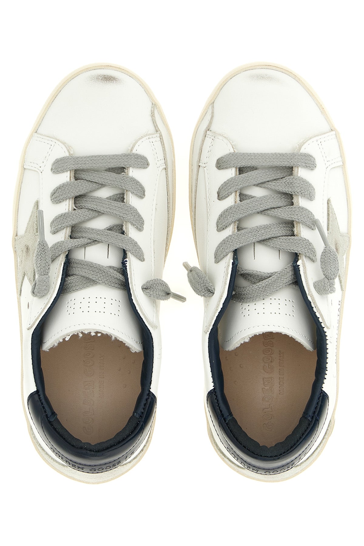 GOLDEN GOOSE ‘Superstar’ sneakers For Unisex baby 100% COW LEATHER
