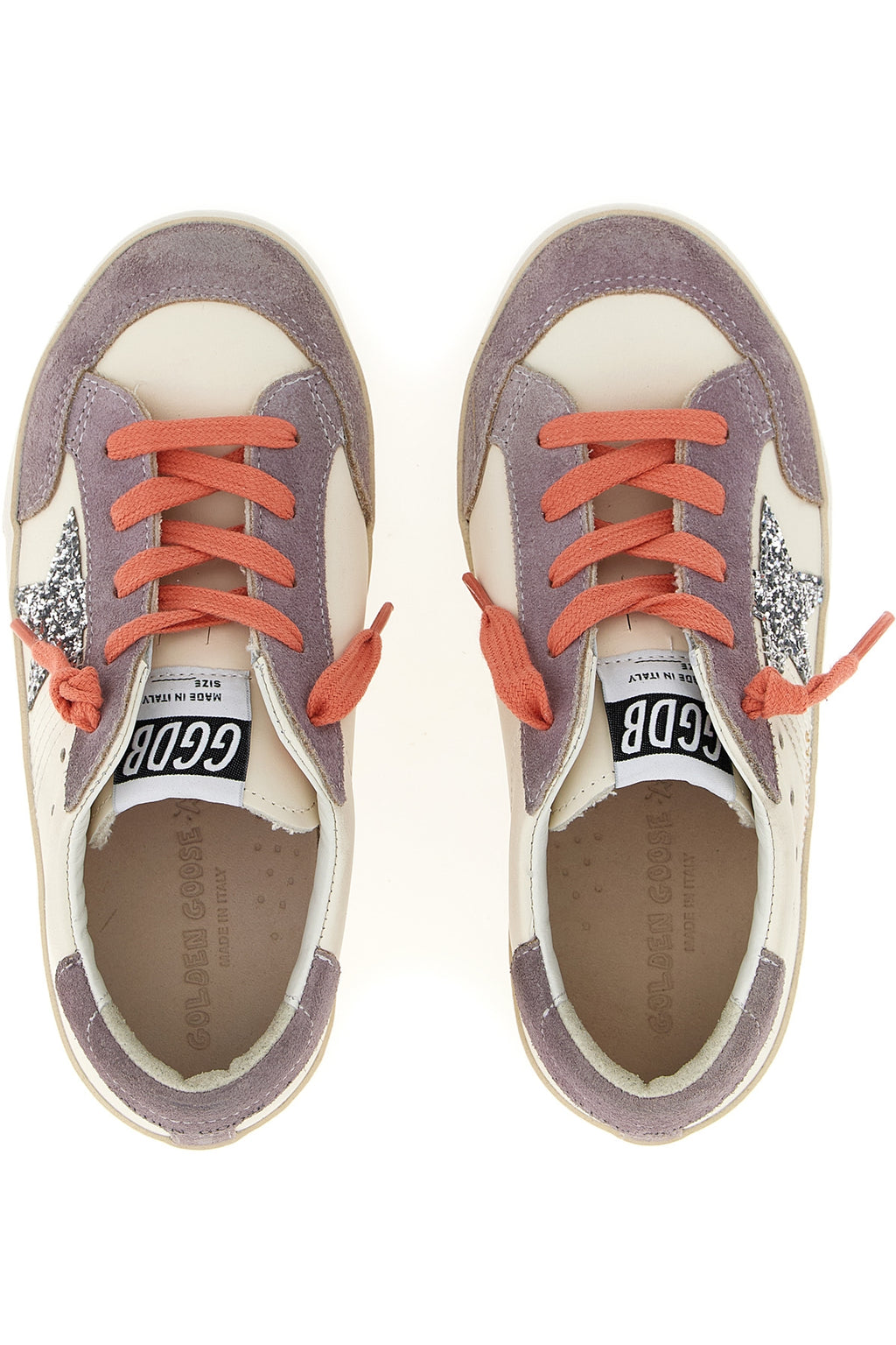 GOLDEN GOOSE 'Superstar' sneakers For Baby girl 97% lh 2% polyester 1% cotton