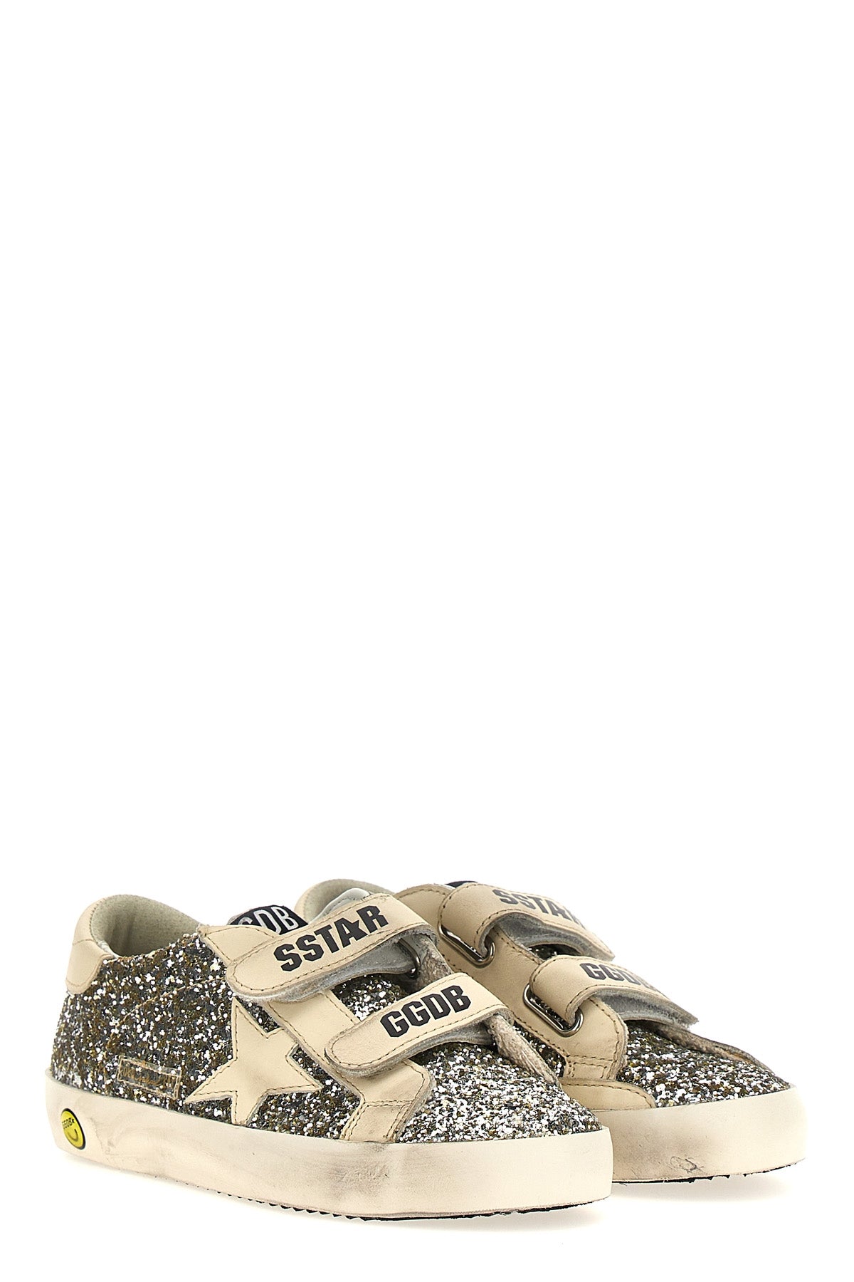 GOLDEN GOOSE 'Old School' sneakers For Baby girl 44% pet 32% le 23% co 1% pu