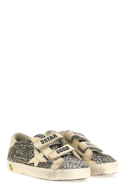 GOLDEN GOOSE 'Old School' sneakers For Baby girl 44% pet 32% le 23% co 1% pu