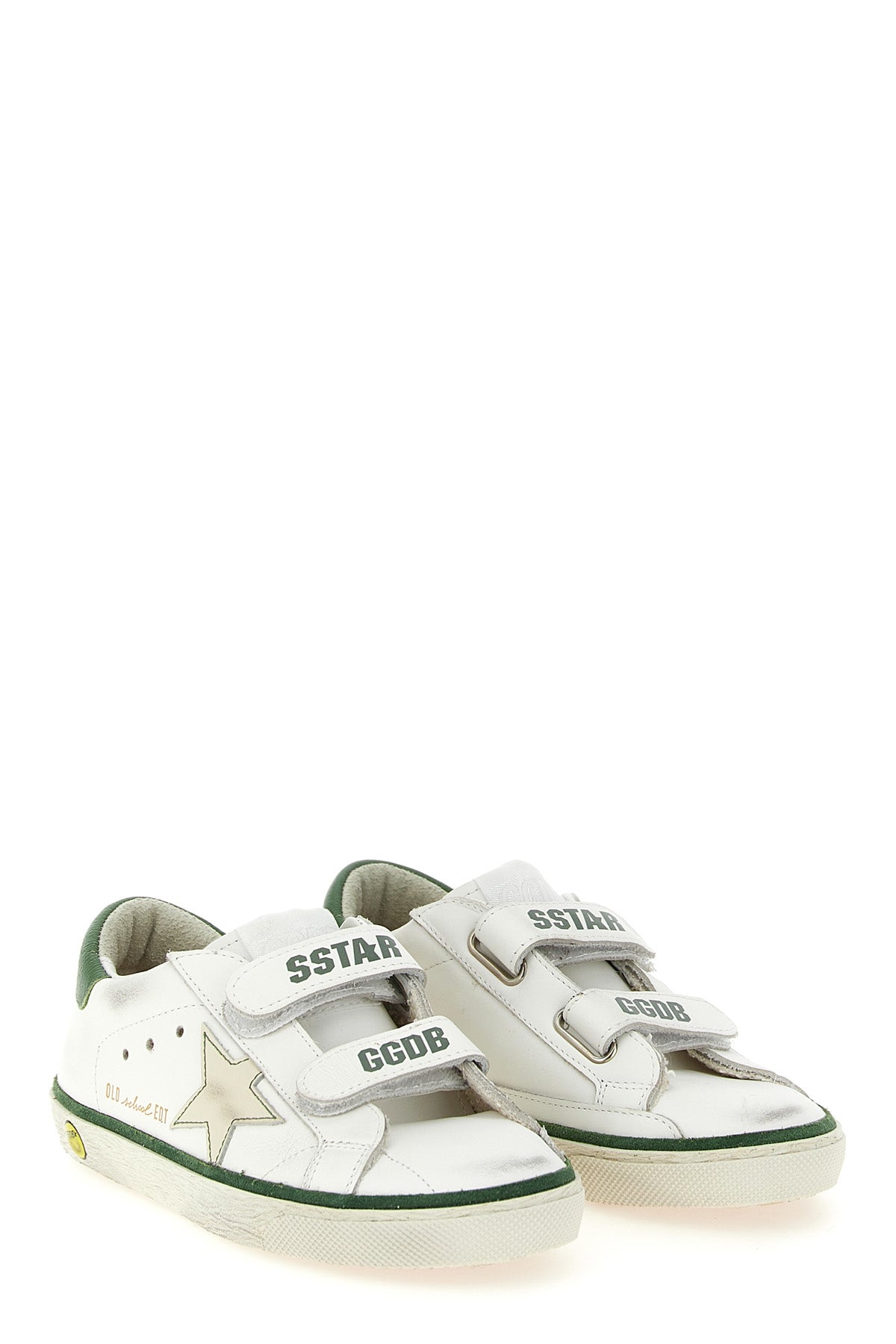 GOLDEN GOOSE 'Old School' sneakers For Baby boy 100% cow leather (bos taurus)