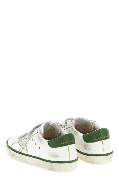 GOLDEN GOOSE 'Old School' sneakers For Baby boy 100% cow leather (bos taurus)