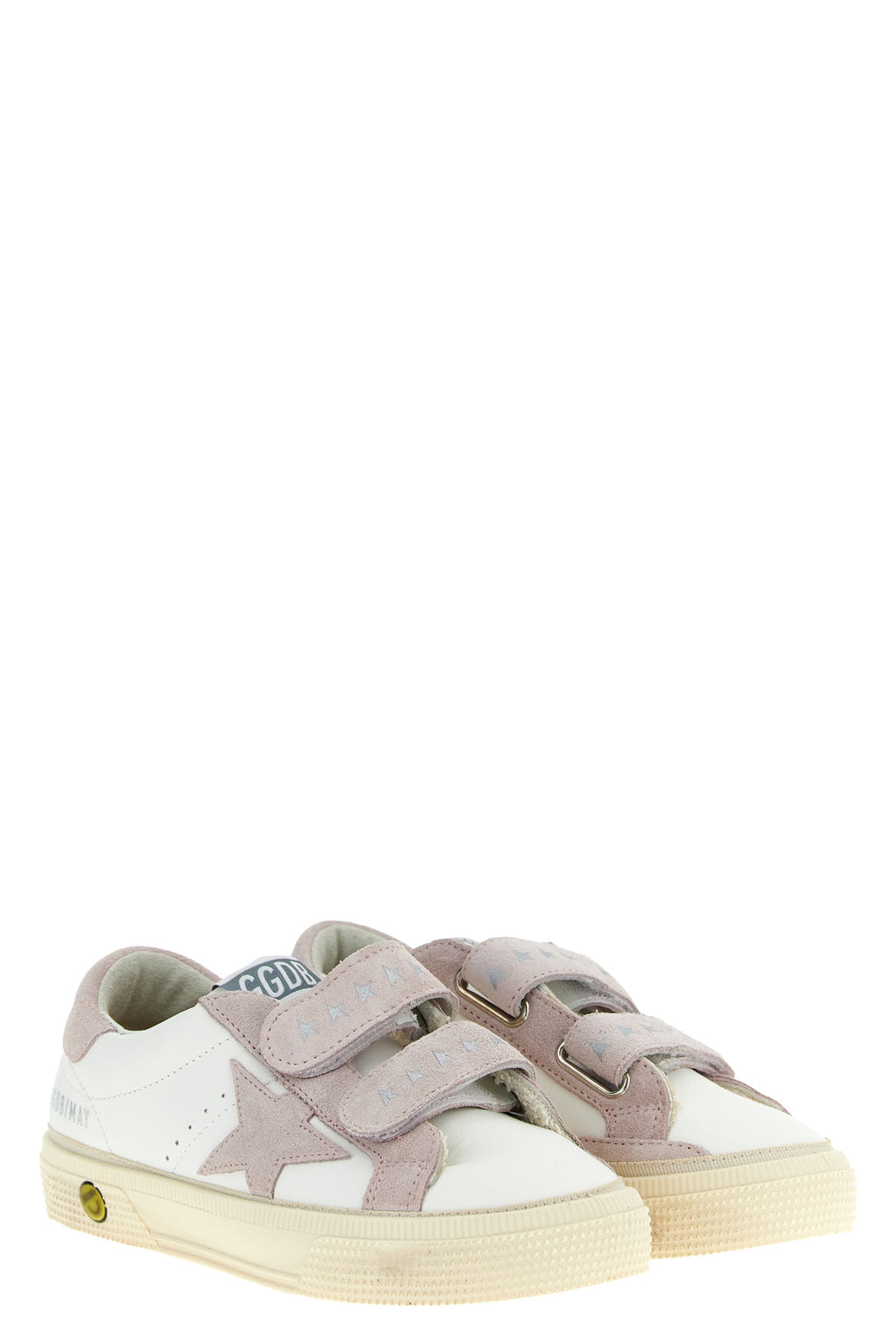 GOLDEN GOOSE 'May School' sneakers For Baby girl 100% cow leather (bos taurus)