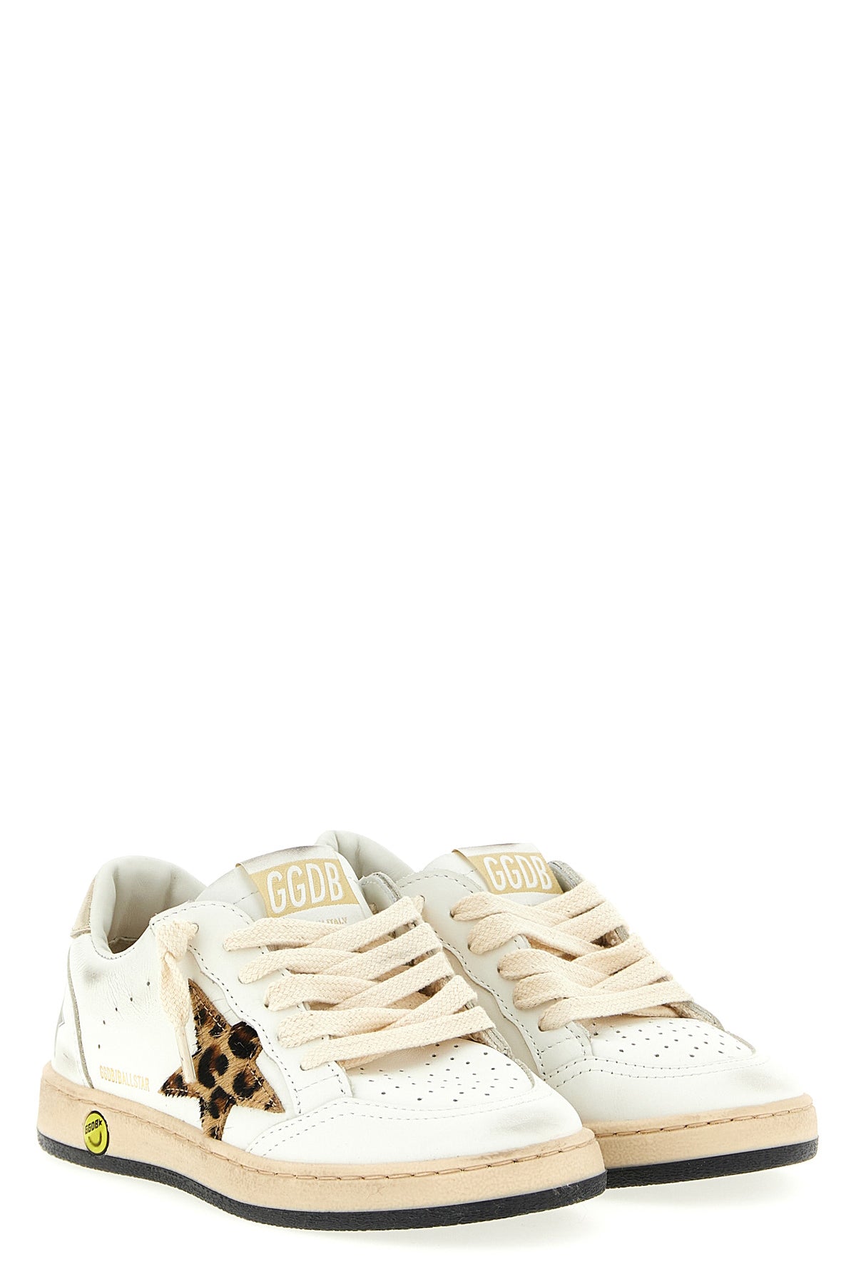 GOLDEN GOOSE 'Ball Star' sneakers For Baby girl 100% cow leather (bos taurus)